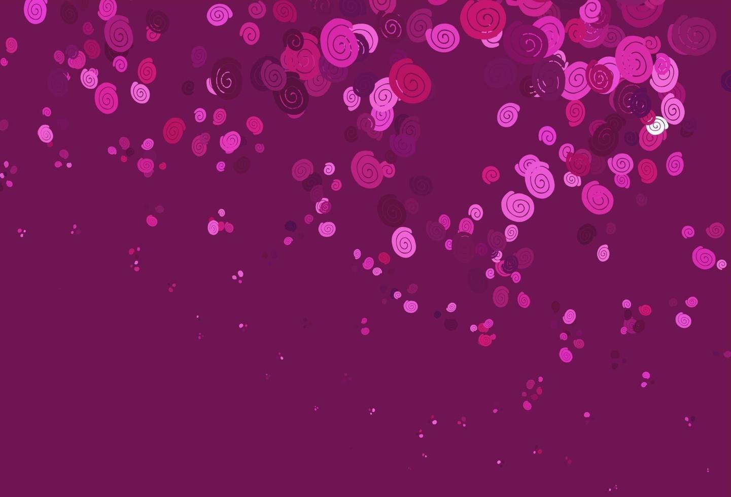 licht roze vector achtergrond met abstracte lijnen.