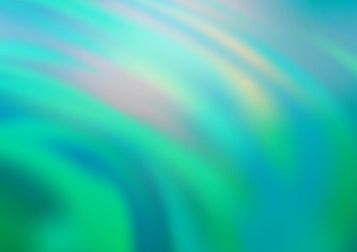 lichtblauwe, groene vector wazig en gekleurd sjabloon.