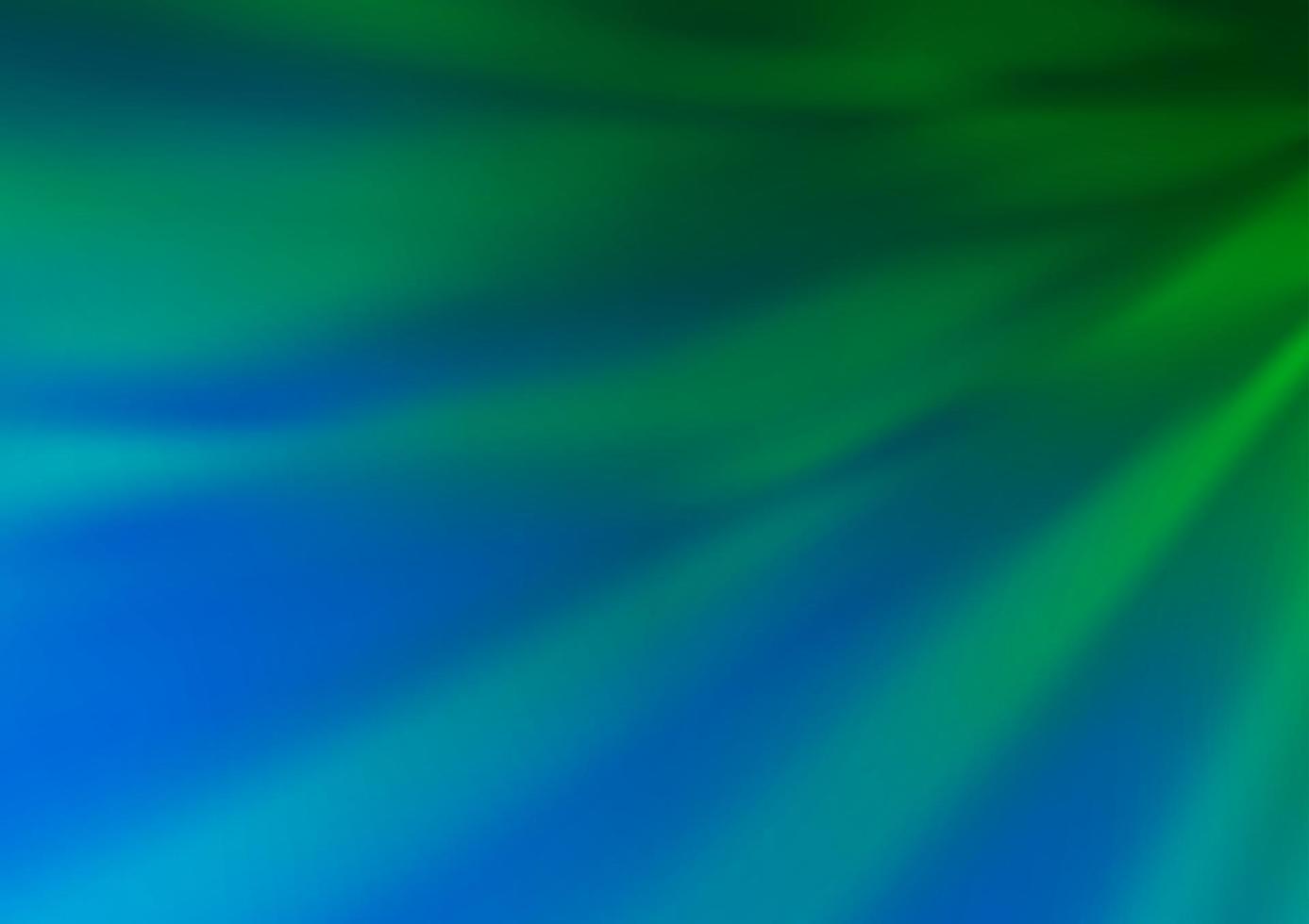 lichtblauw, groen vector wazig glans abstracte sjabloon.