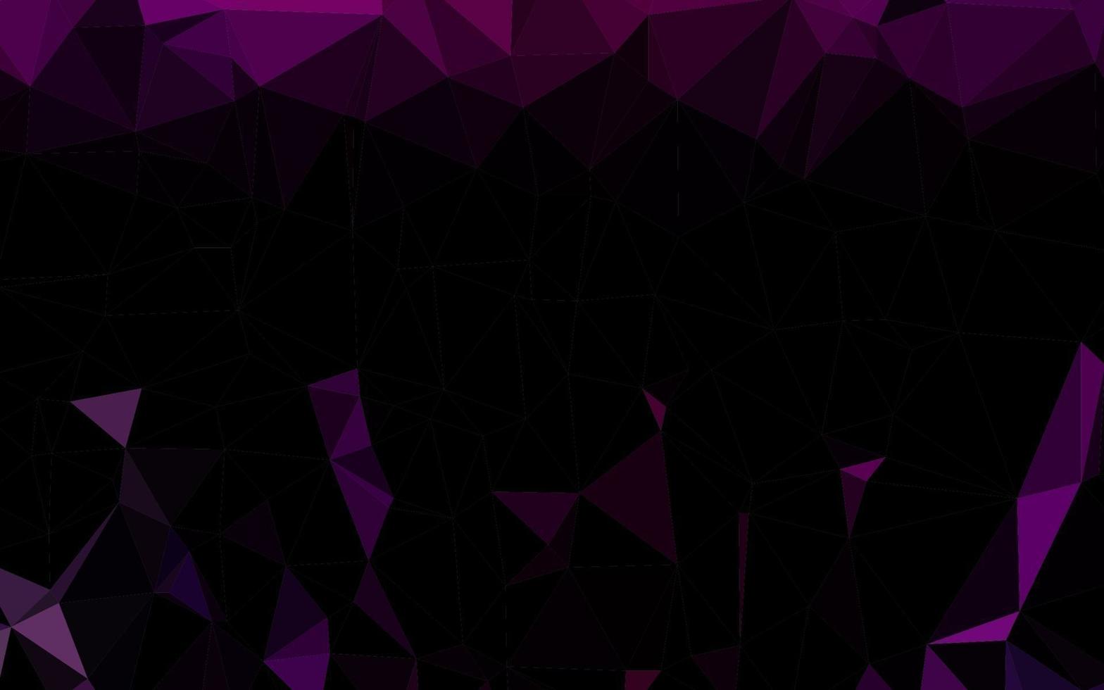 donker paarse vector abstracte mozaïek achtergrond.