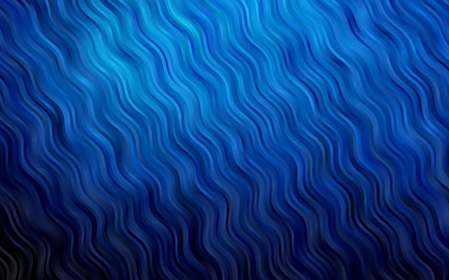 donkerblauw vector sjabloon met abstracte lijnen.