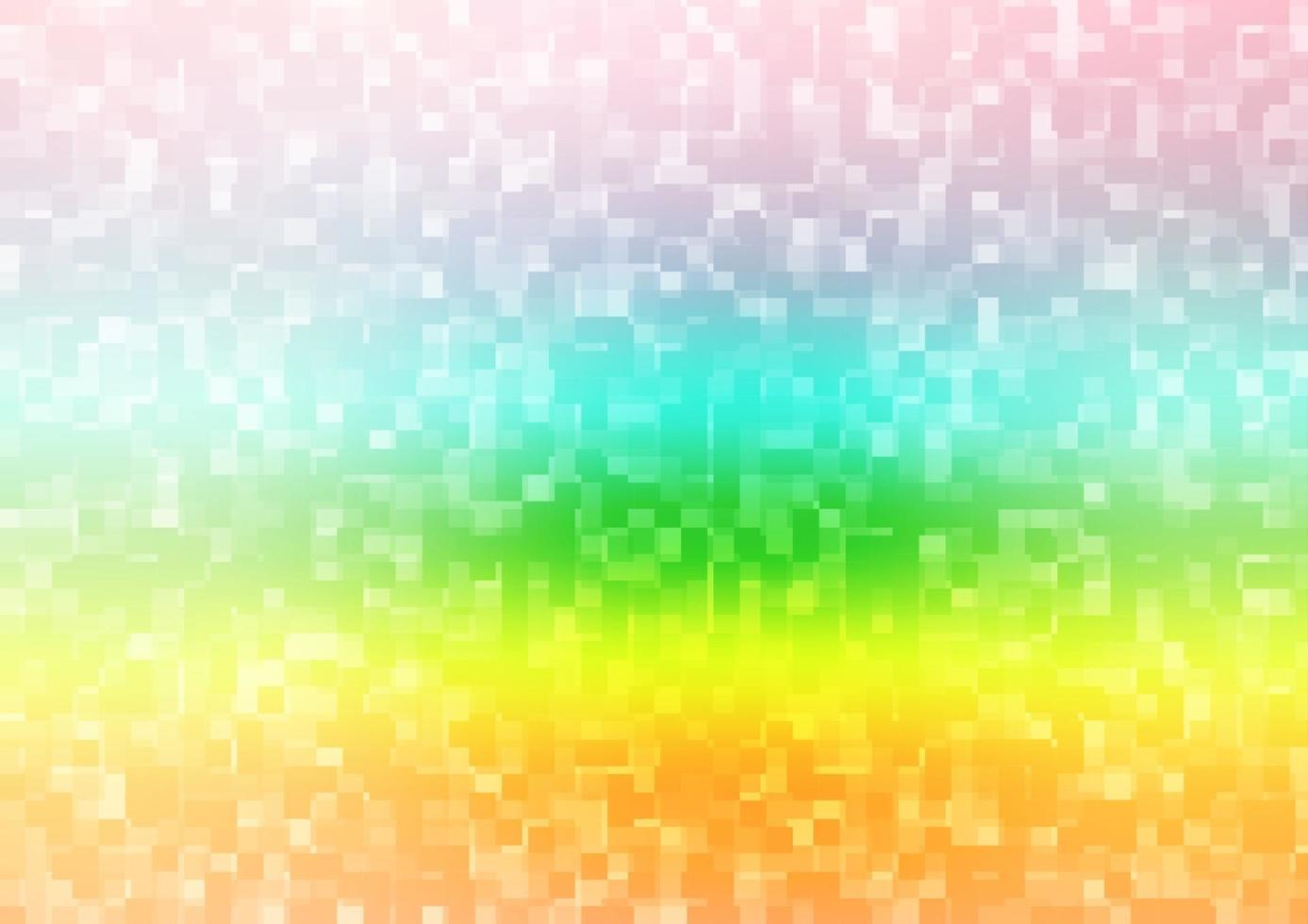 licht veelkleurig, regenboog vector achtergrond met rechthoeken.