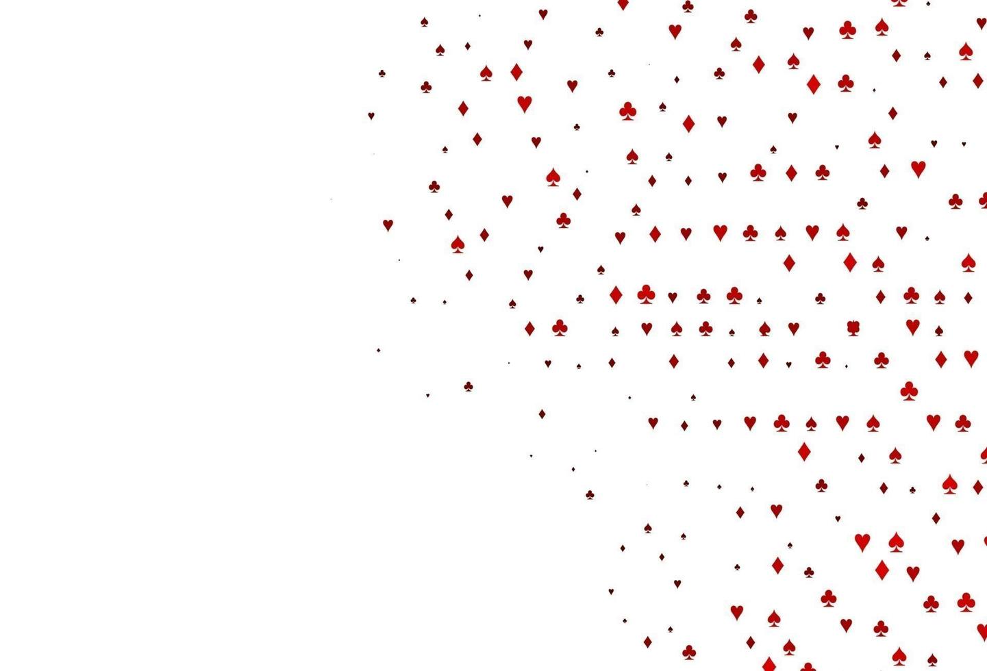 lichtrode vectorlay-out met elementen van kaarten. vector