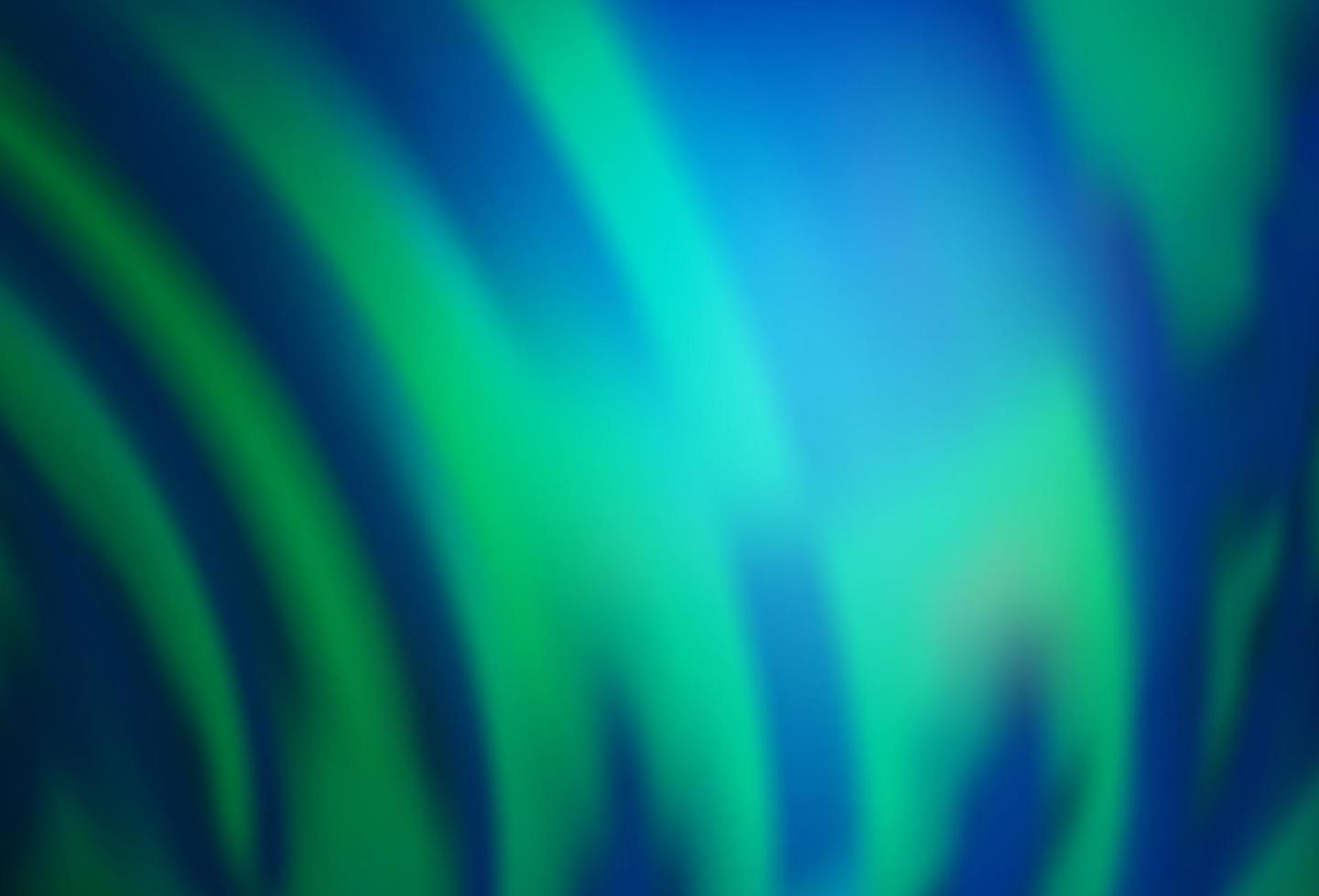 donker blauw, groen vector sjabloon met abstract lijnen.