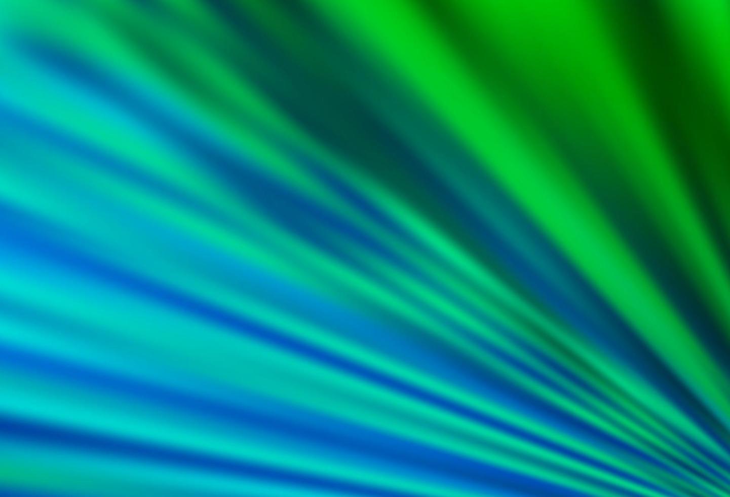 lichtblauw, groen vectorpatroon met smalle lijnen. vector