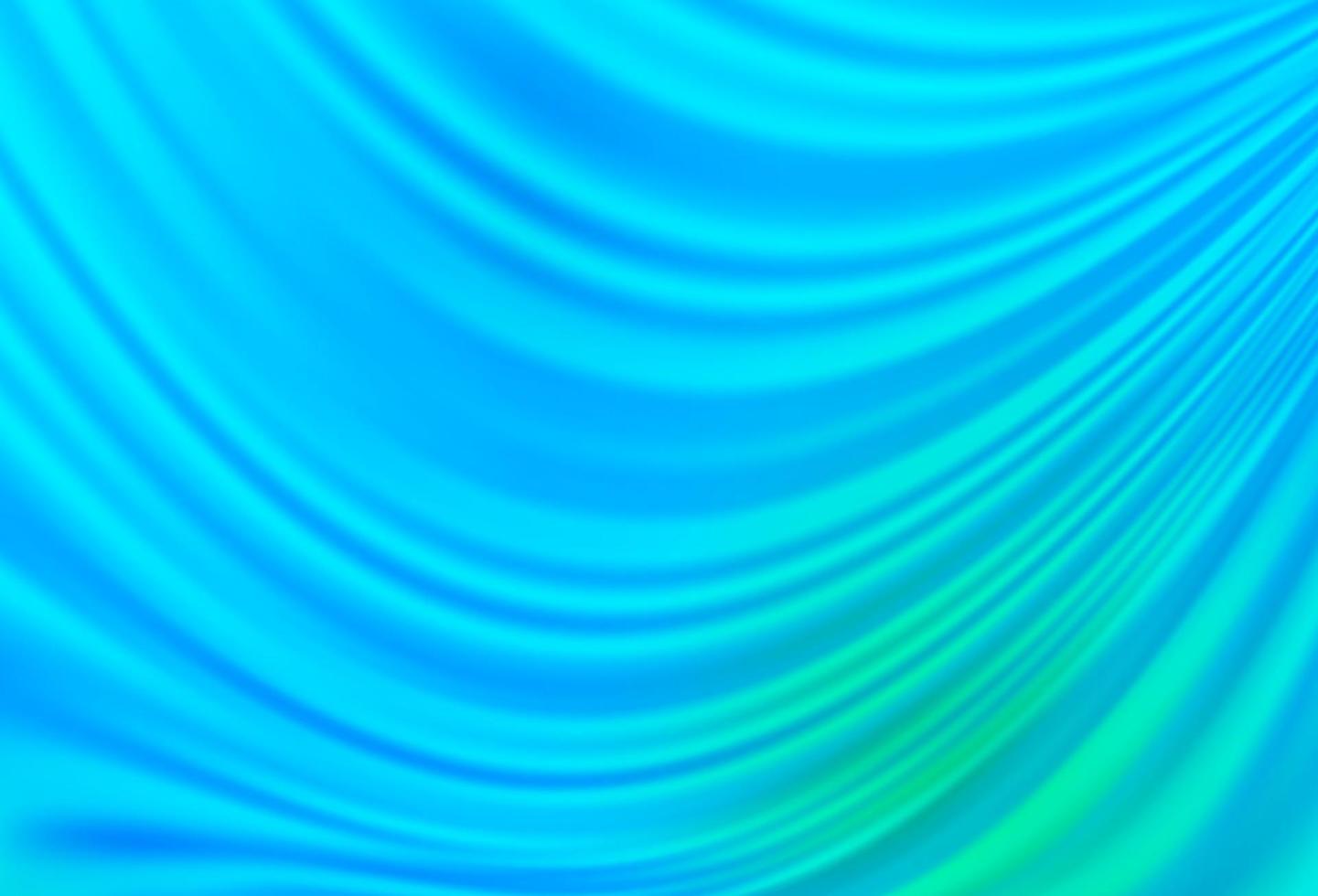 lichtblauw, groen vectorsjabloon met bellenvormen. vector