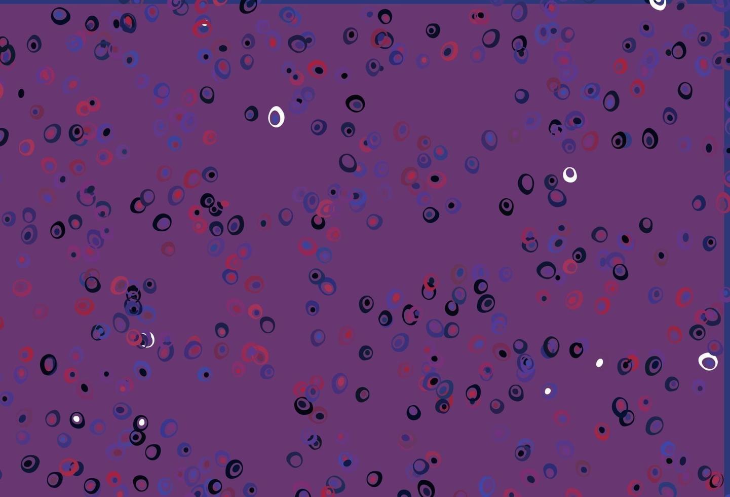 lichtblauwe, rode vectorlay-out met cirkelvormen. vector