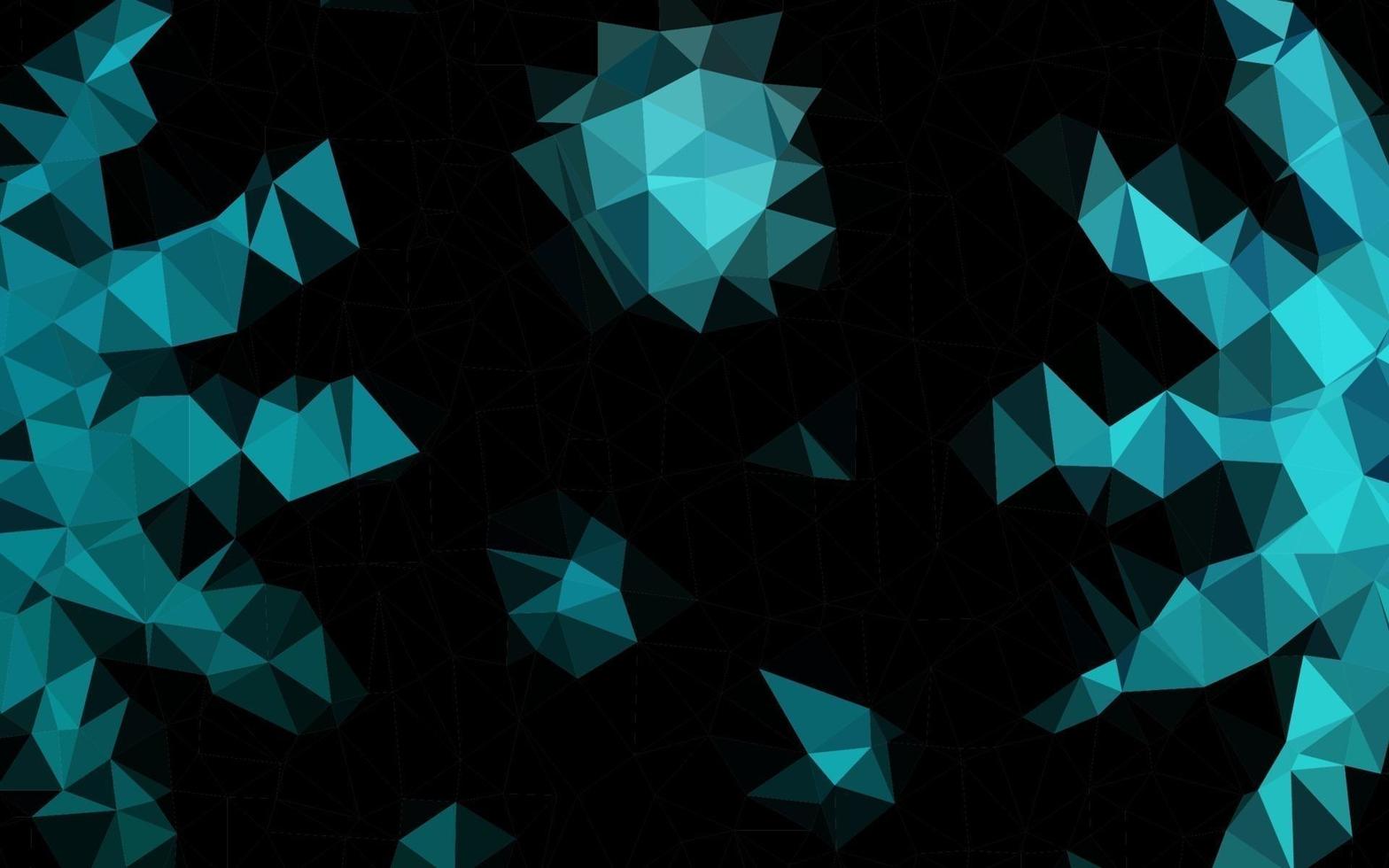 lichtblauwe vector abstracte veelhoekige dekking.