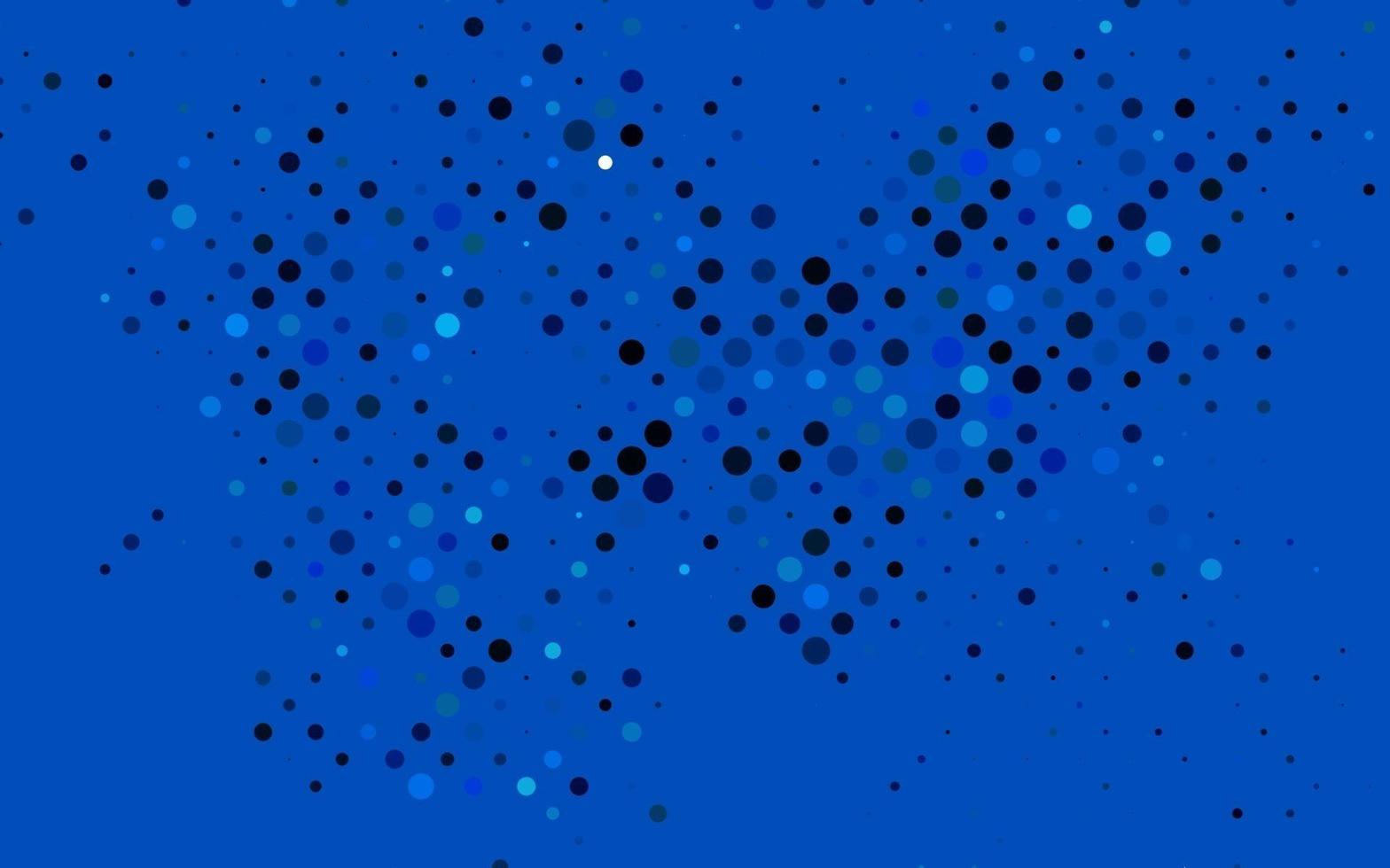 lichtblauwe vectorlay-out met cirkelvormen. vector