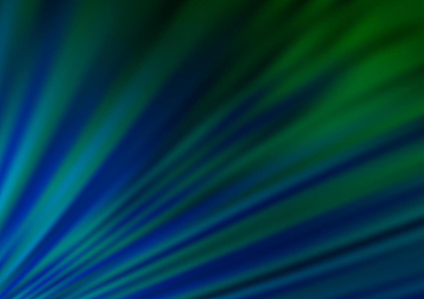 donkerblauwe, groene vector abstract onscherpe achtergrond.
