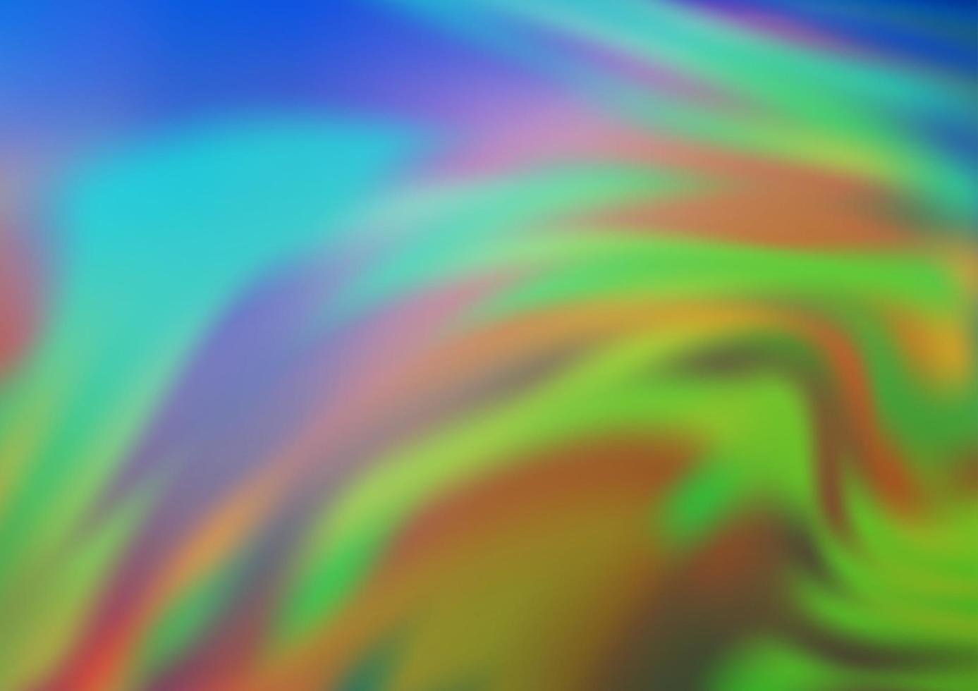 lichtblauw, groen vector wazig glans abstract patroon.