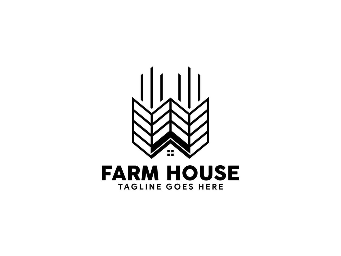 boerderij logo sjabloon vector