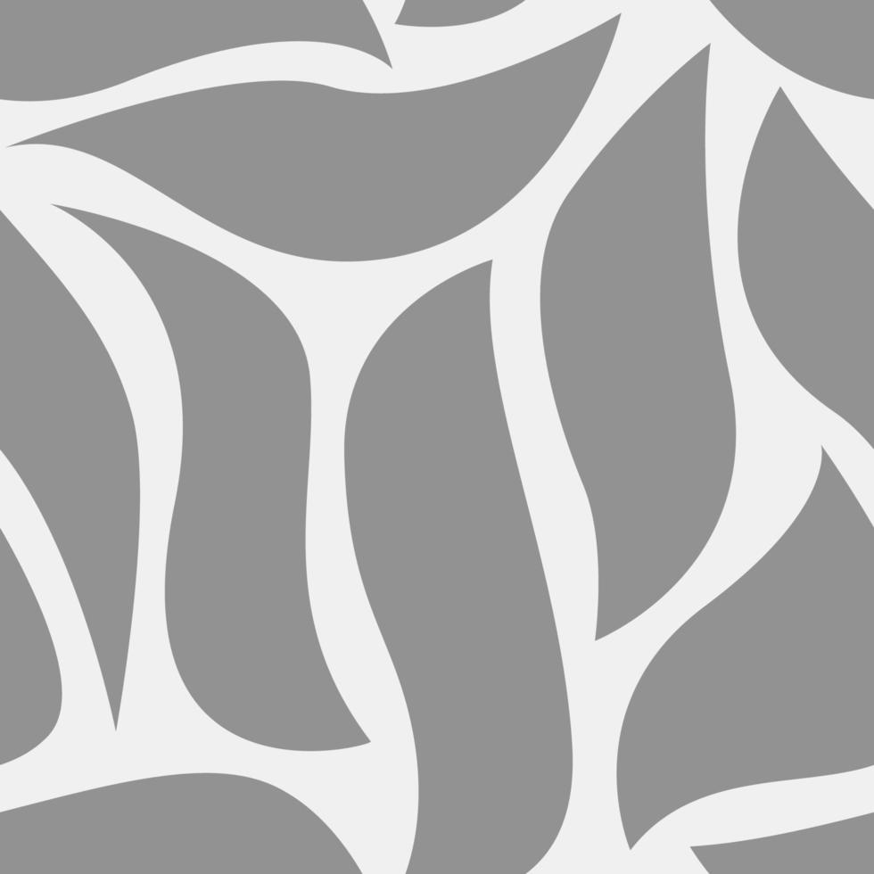 abstract grijs bladeren naadloos patroon vector