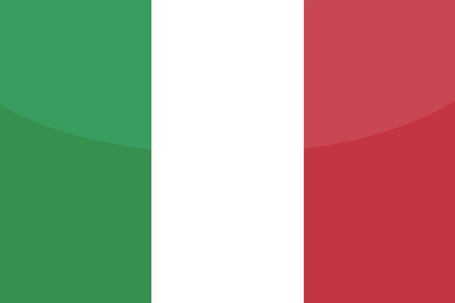 Italiaans vlag vector hand- getekend, euro vector hand- getrokken