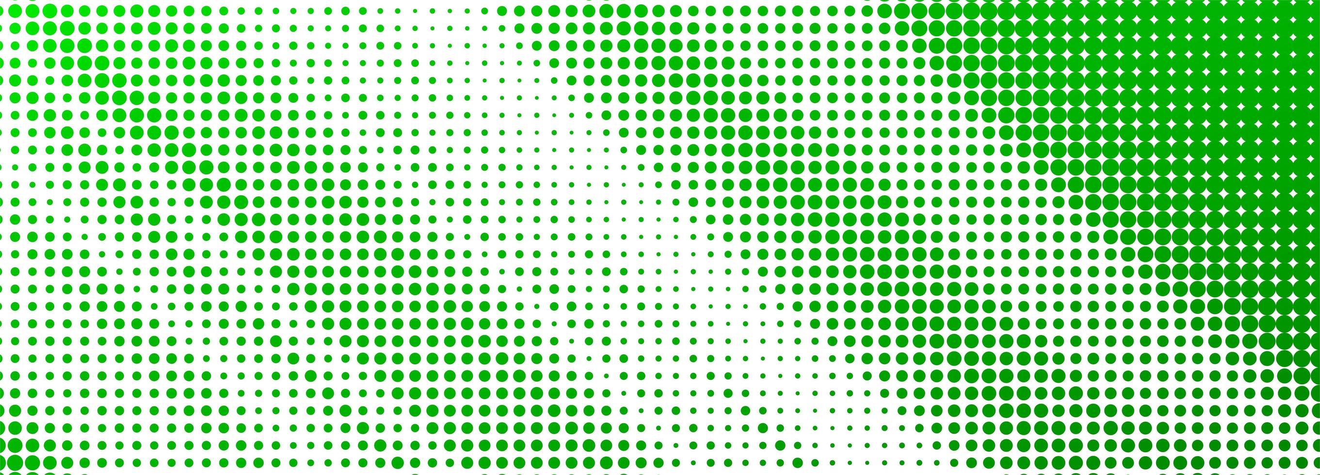 abstracte groen gestippelde banner achtergrond vector
