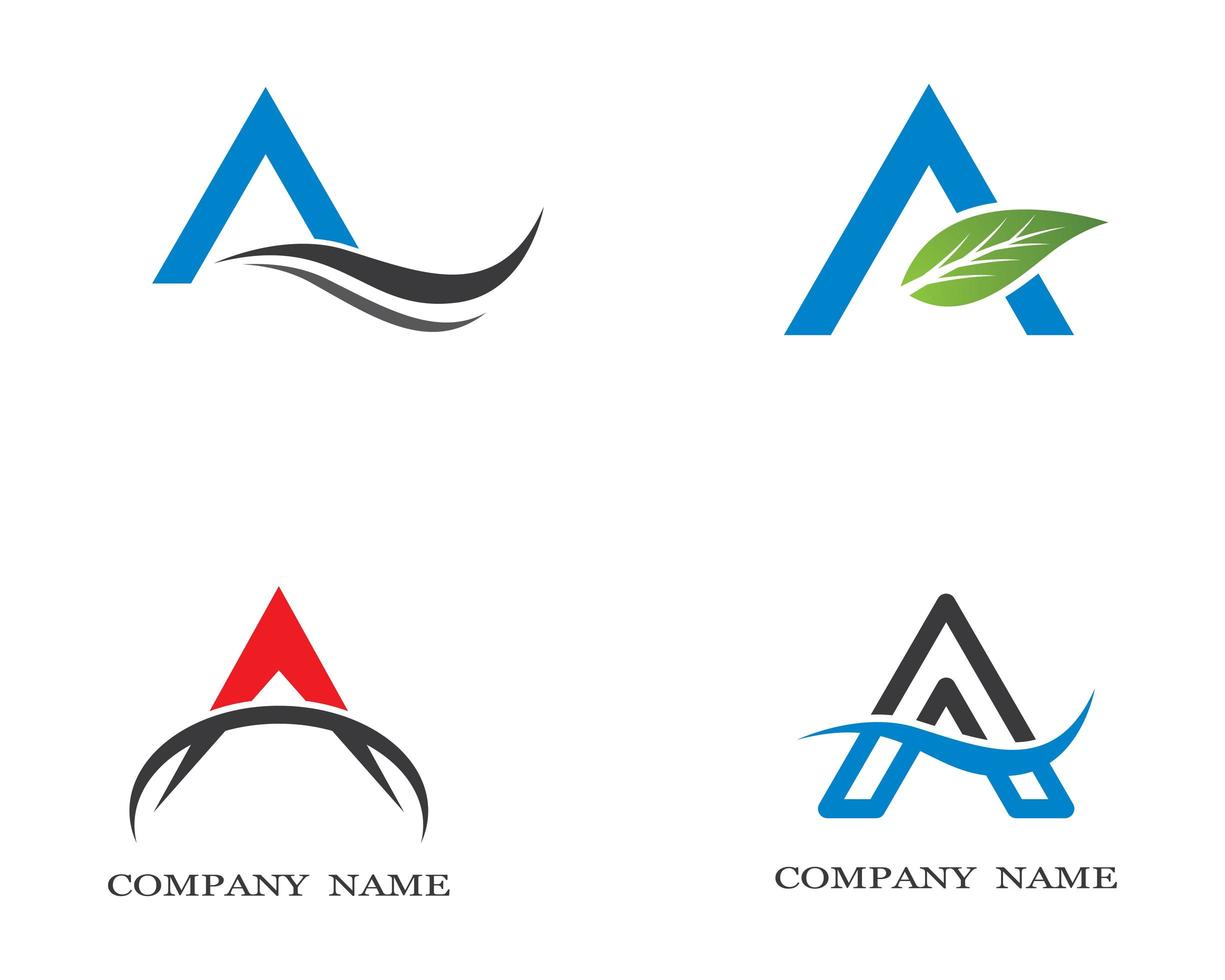 brief een eenvoudig logo set vector