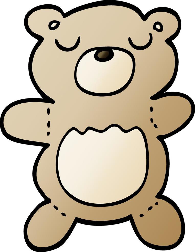 vector helling illustratie tekenfilm teddy beer