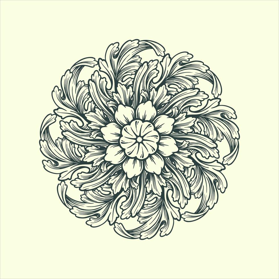 mooi mandala-ornament vector