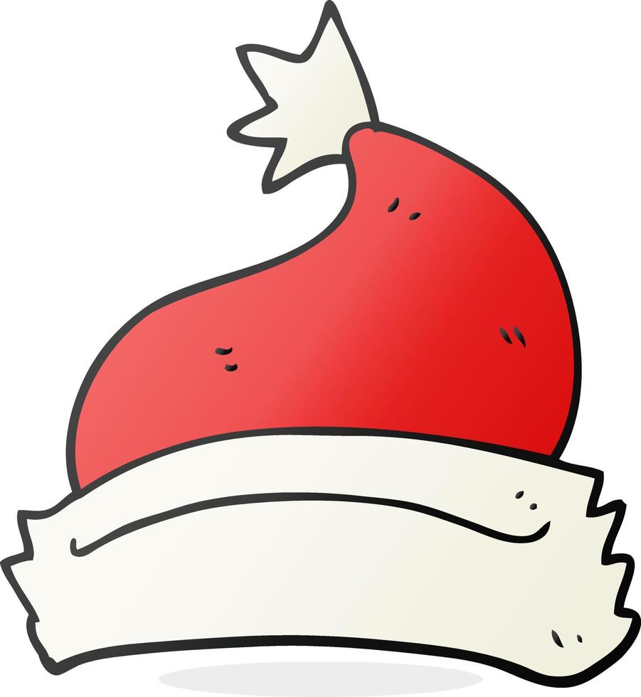 cartoon kerstmuts vector