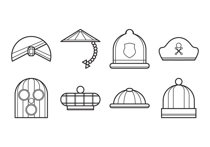 Gratis Hat Icon Vector