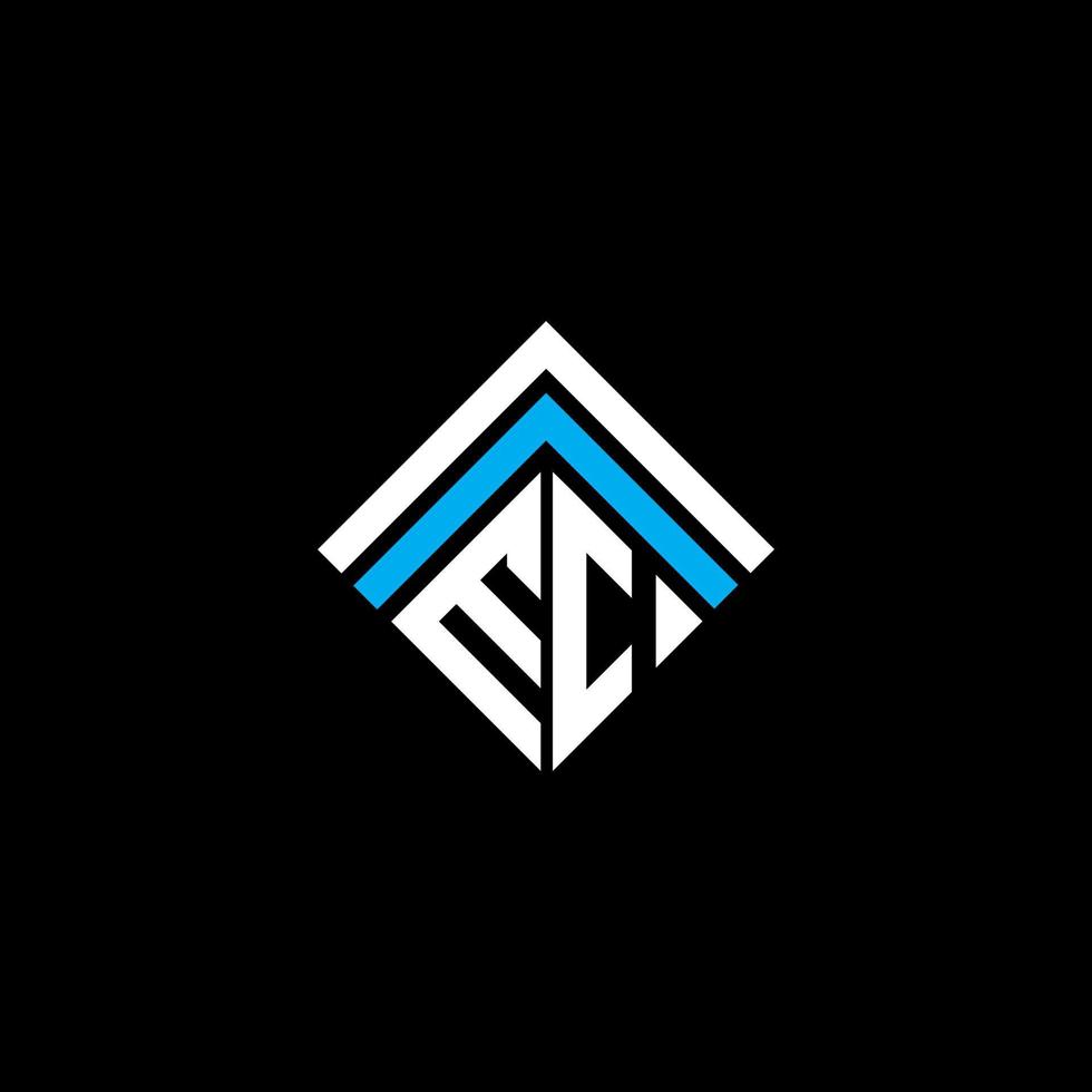 ec brief logo creatief ontwerp met vector grafisch, ec gemakkelijk en modern logo.
