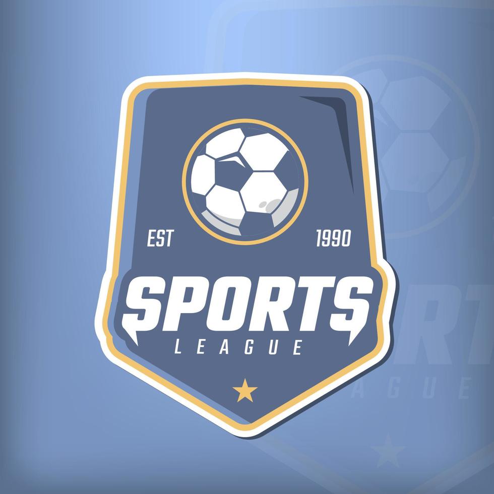 school- liga sport- team logo concept vector