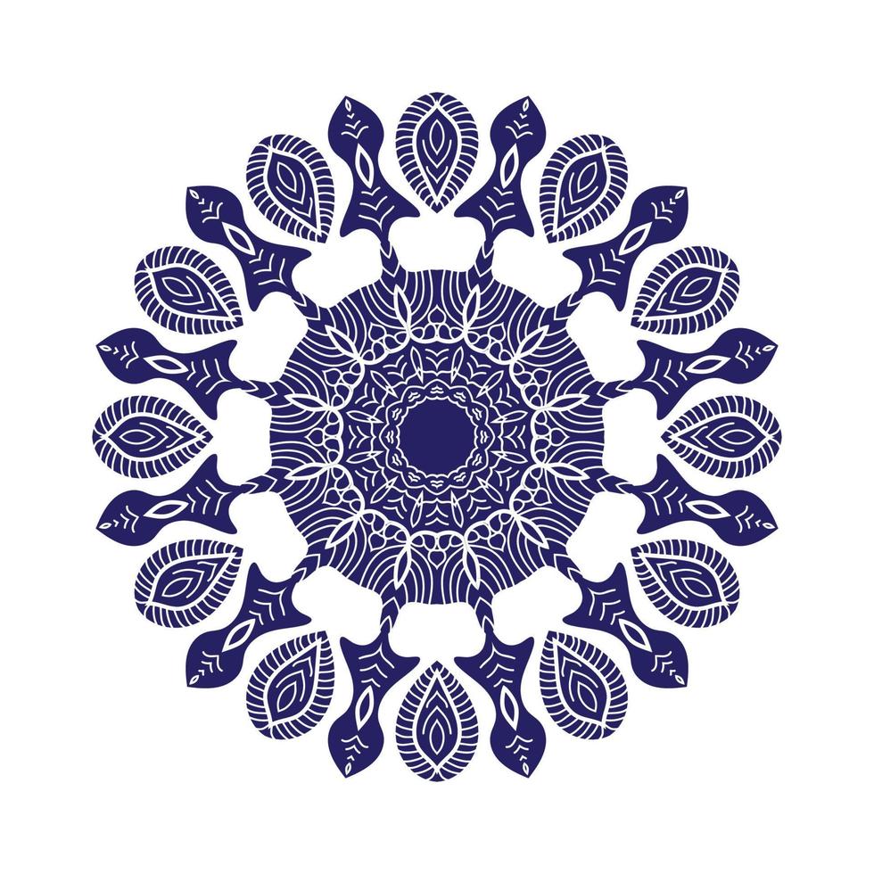 mandala logo ontwerp vector sjabloon