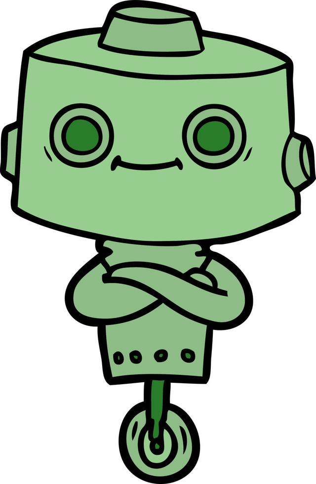 vector tekenfilm robot
