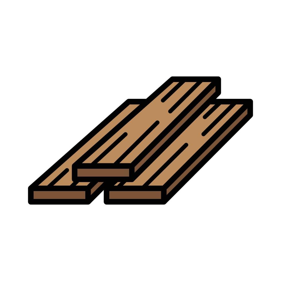 timmerhout icoon vector ontwerp sjabloon