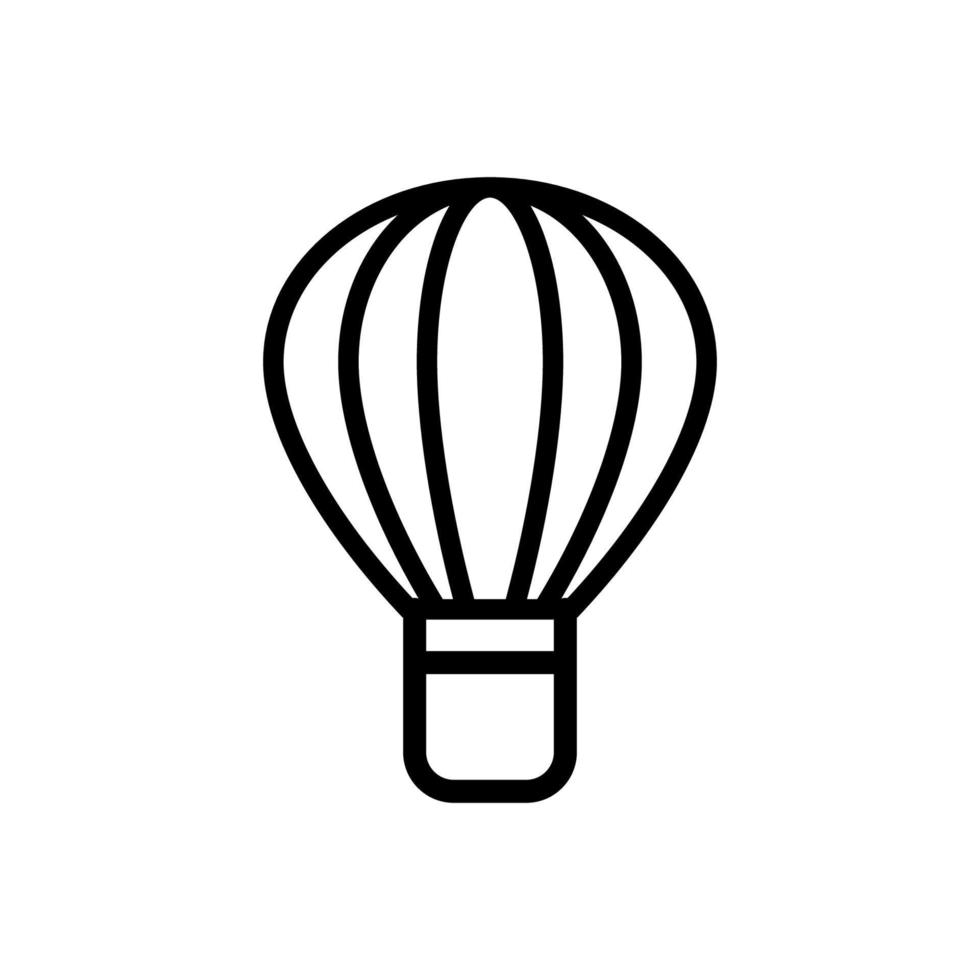lucht ballon icoon vector ontwerp Sjablonen