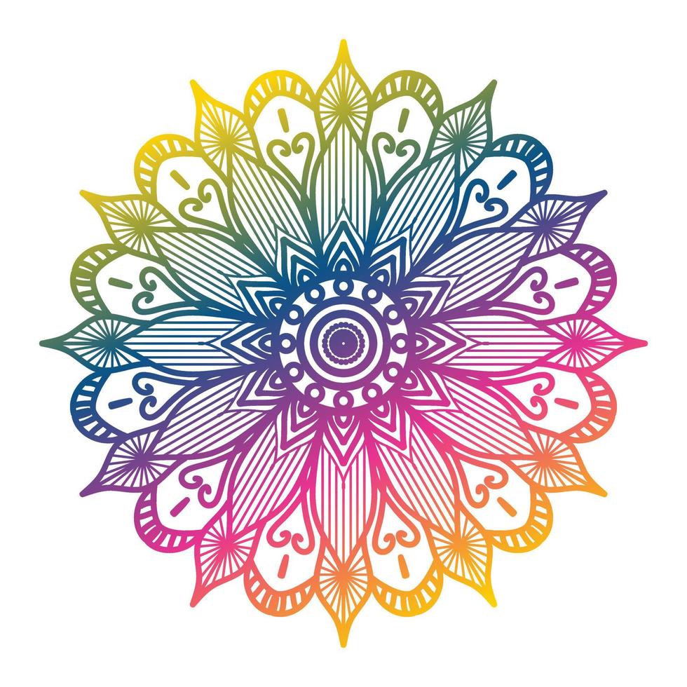 helling kleur mandala, mandala ontwerp achtergrond, mandala ontwerp, mandala, patroon kleur boek kunst behang ontwerp, tegel patroon, groet kaart vector