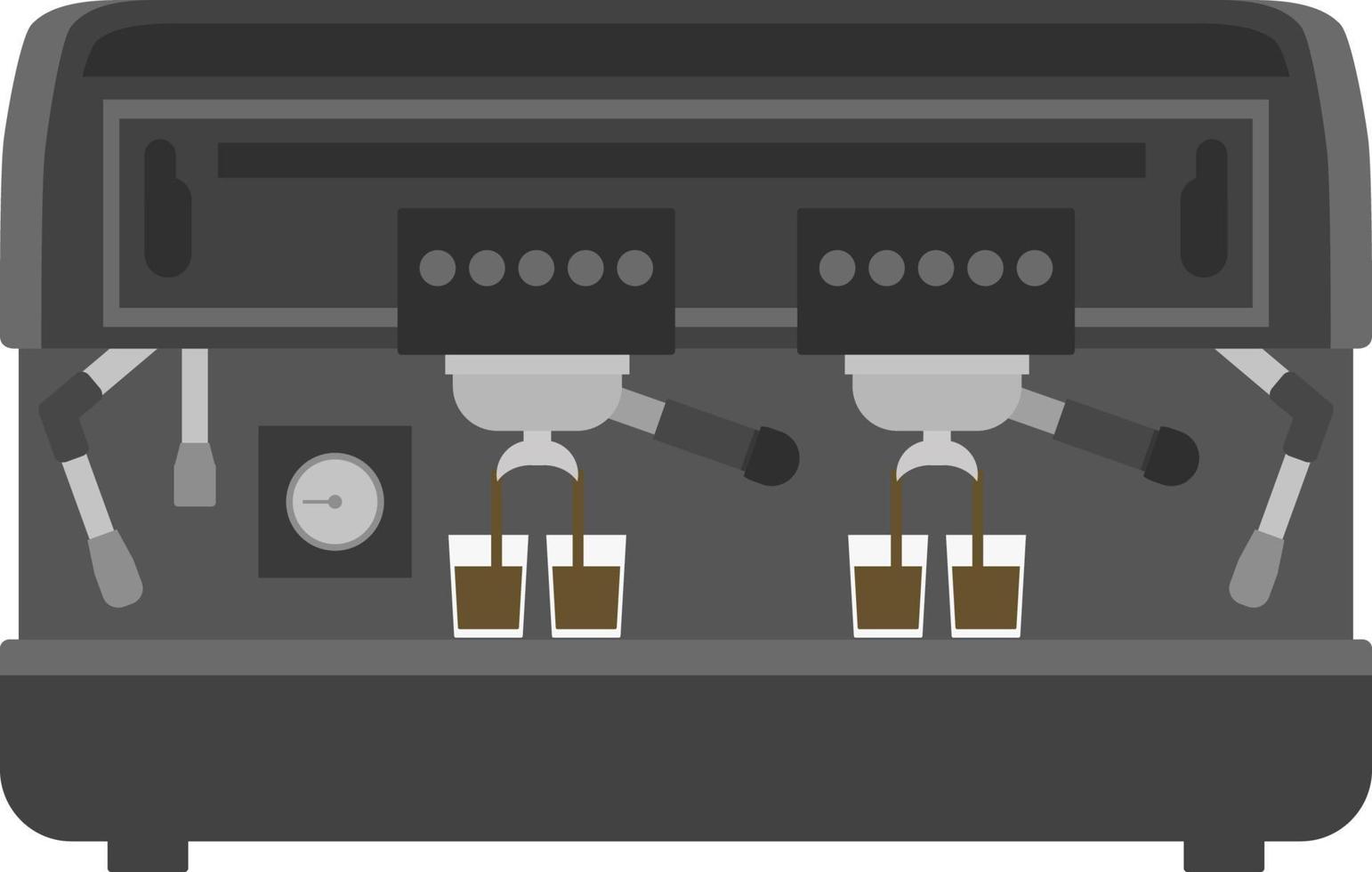 koffie machine icoon, vlak illustratie vector