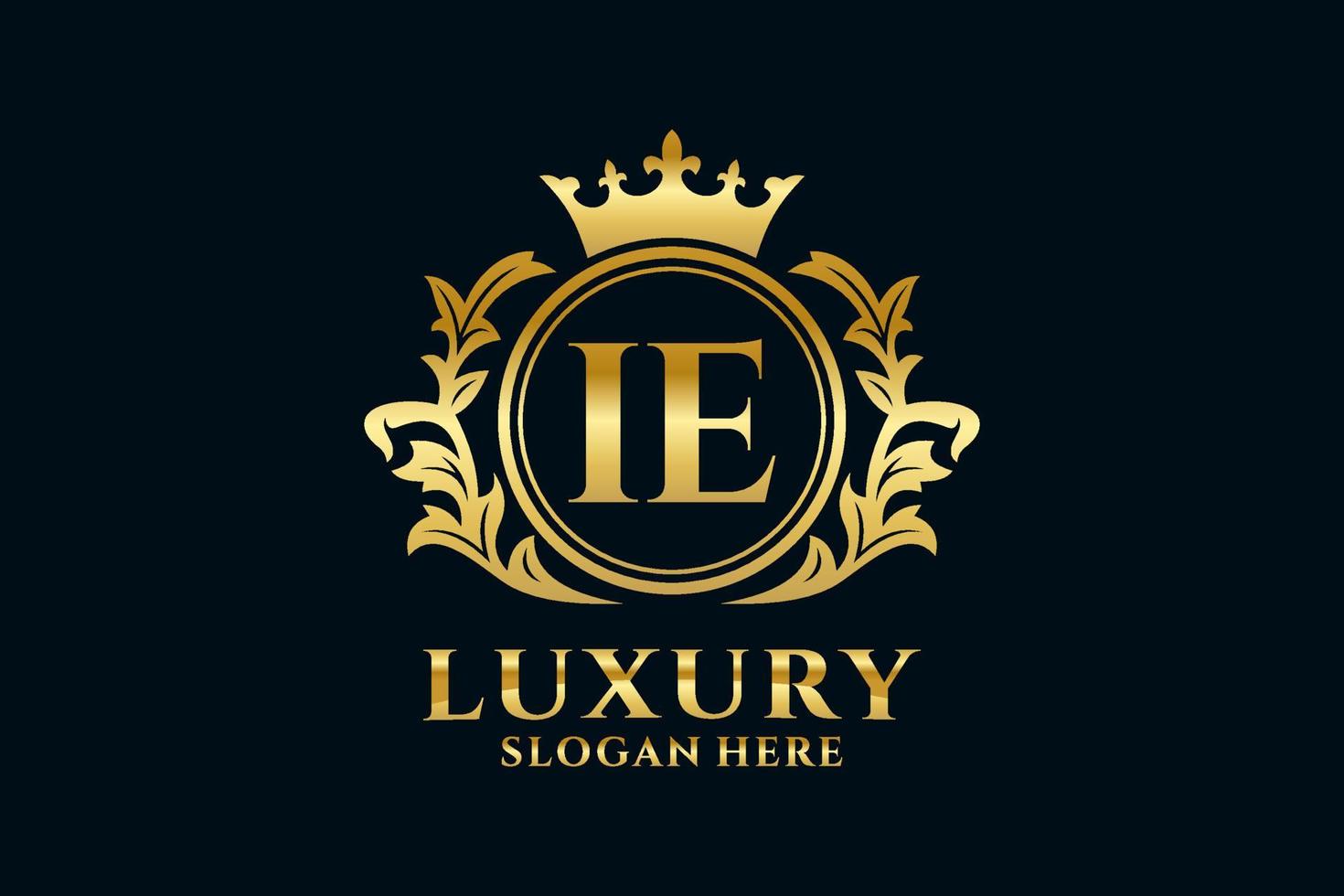 eerste d.w.z brief Koninklijk luxe logo sjabloon in vector kunst voor luxueus branding projecten en andere vector illustratie.