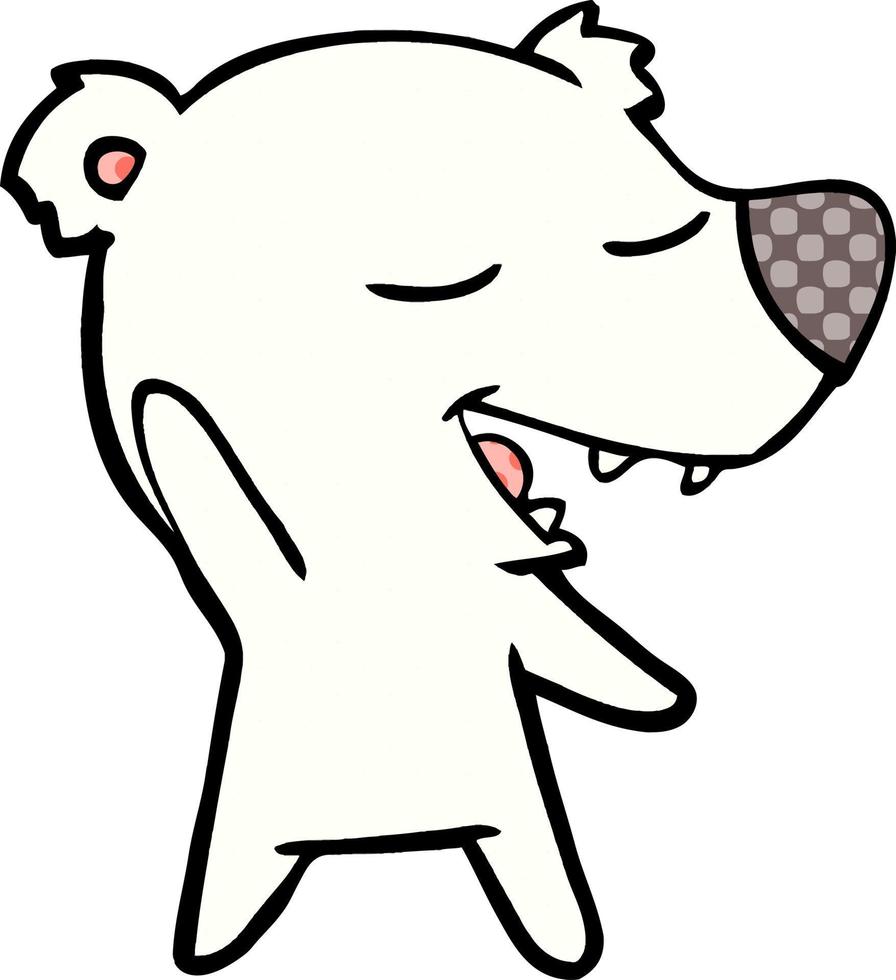 ijsbeer cartoon vector