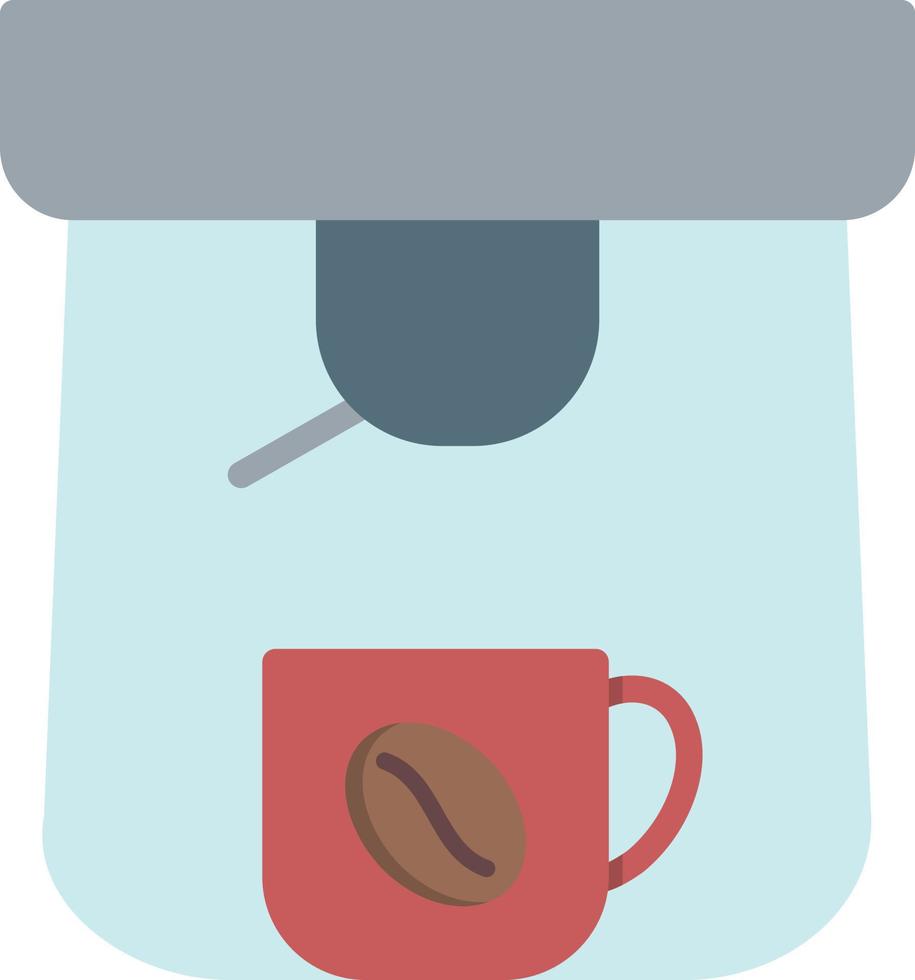 koffie machine vlak icoon vector