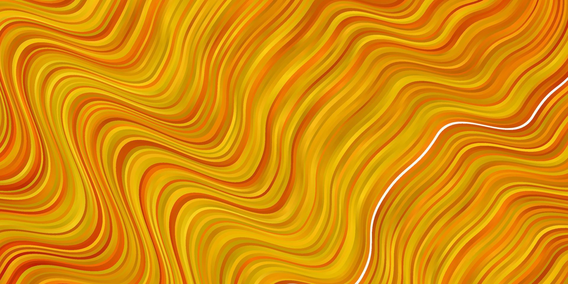 licht oranje vector sjabloon met lijnen.