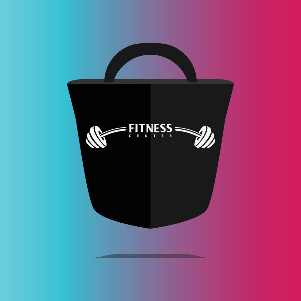 fitness logo vector