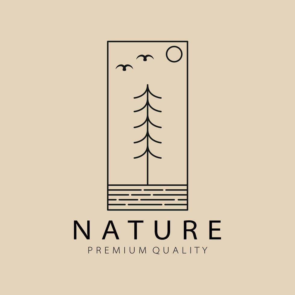 abstract elegant natuur lijn logo icoon vector ontwerp. bevallig bekleed vector teken