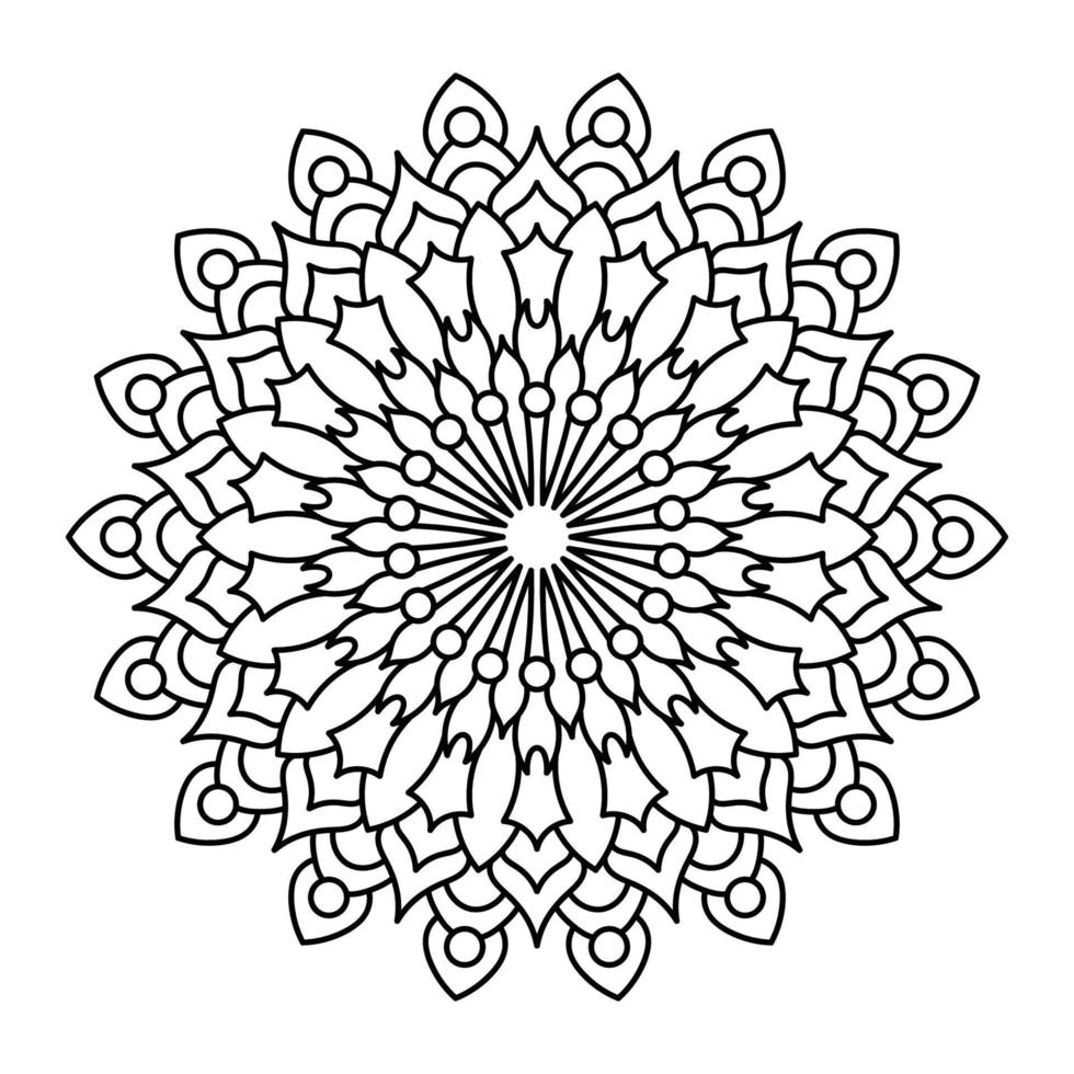 mandala kunst illustratie vector