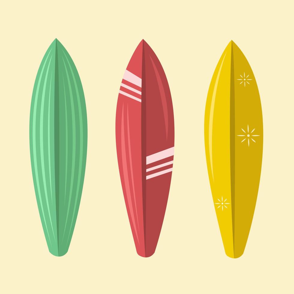 surfplanken vector illustratie voor grafisch ontwerp en decoratief element