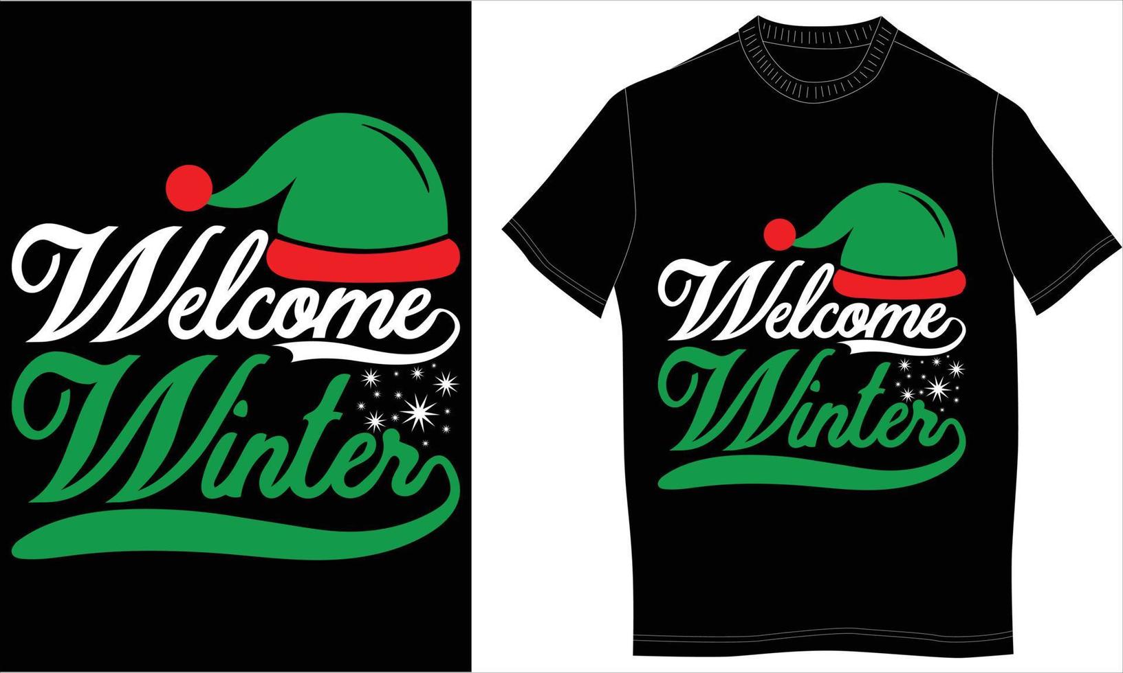 t-shirt ontwerp Kerstmis vector