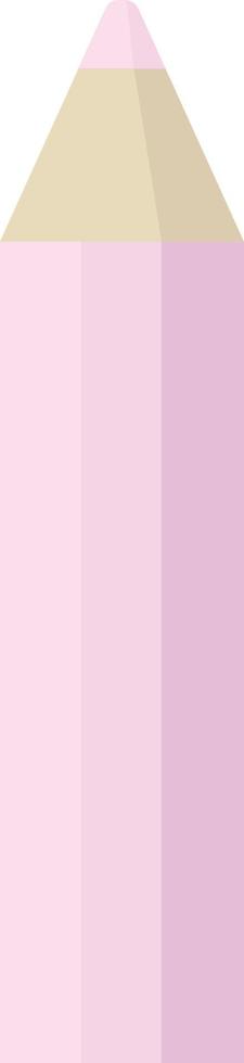 roze kleur potlood grafisch vector illustratie icoon