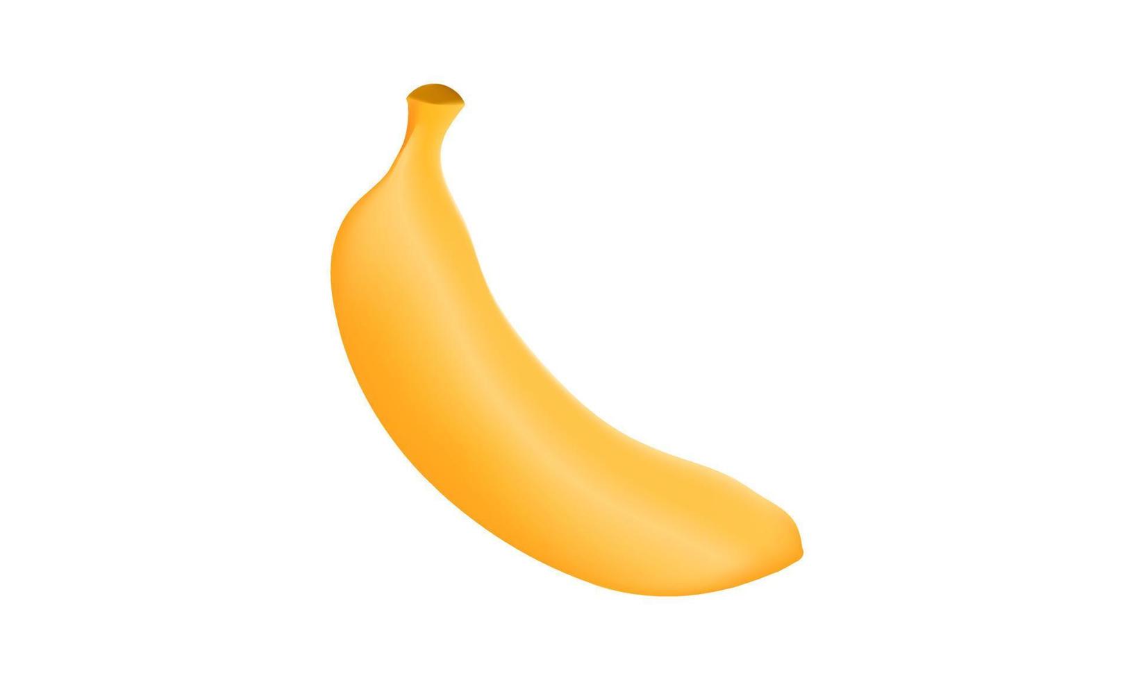 illustratie van banaan fruit met maas techniek vector