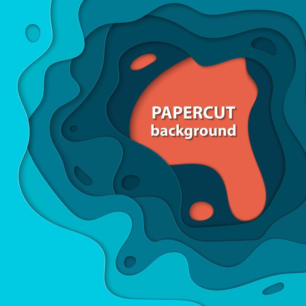 vector achtergrond met kleurrijk papier besnoeiing vormen. 3d abstract papier kunst stijl, ontwerp lay-out voor bedrijf presentaties, flyers, affiches, afdrukken, decoratie, kaarten, brochure omslag.