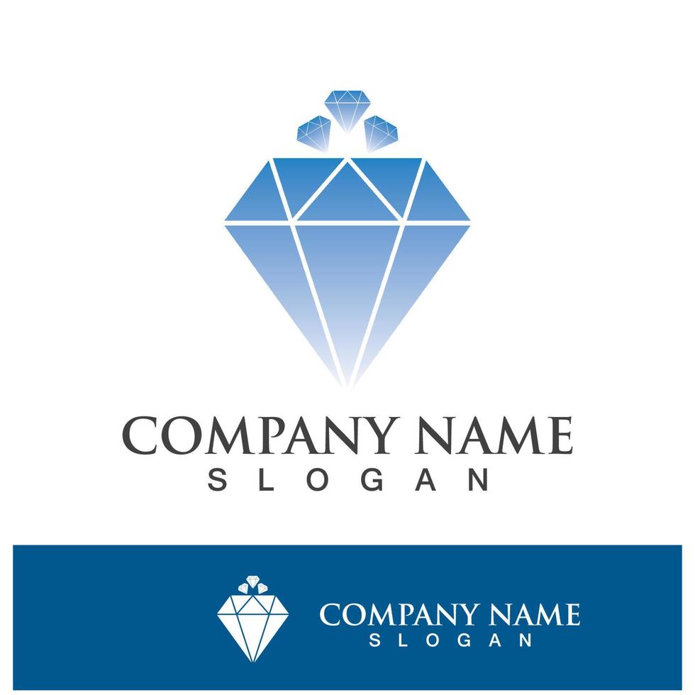 diamant logo sjabloon vector icoon