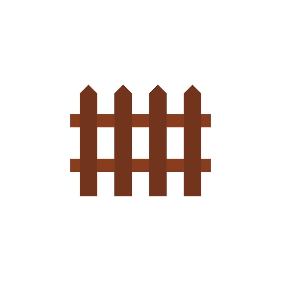 houten hek vector voor website symbool icoon presentatie