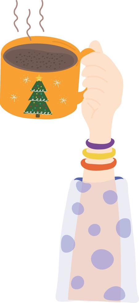 Kerstmis achtergrond. omhulsel papier. Kerstmis afdrukken benodigdheden. Kerstmis partij gelukkig mensen vieren Kerstmis vlak illustratie vector