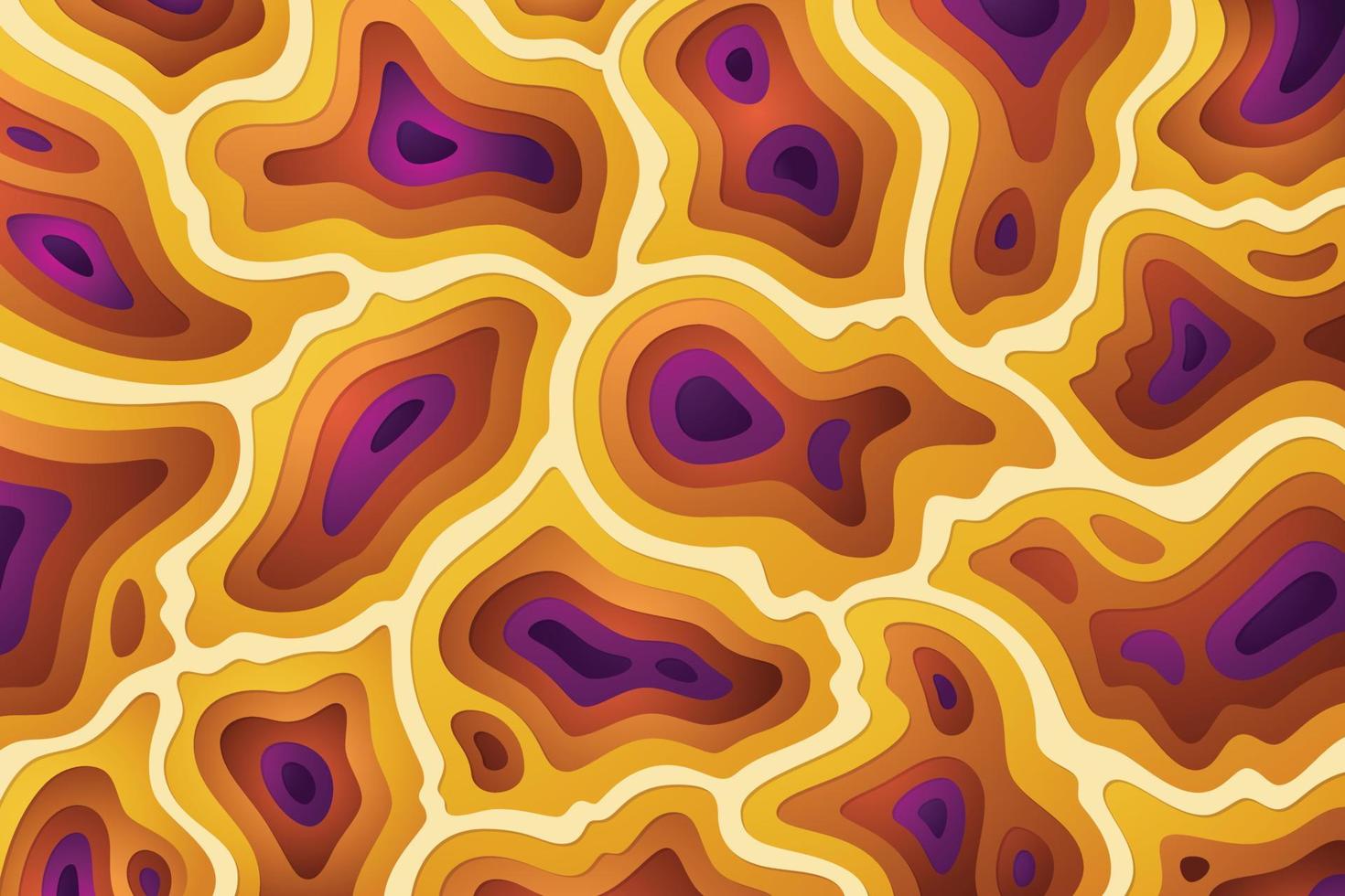 abstracte achtergrond met papier gesneden vorm vector