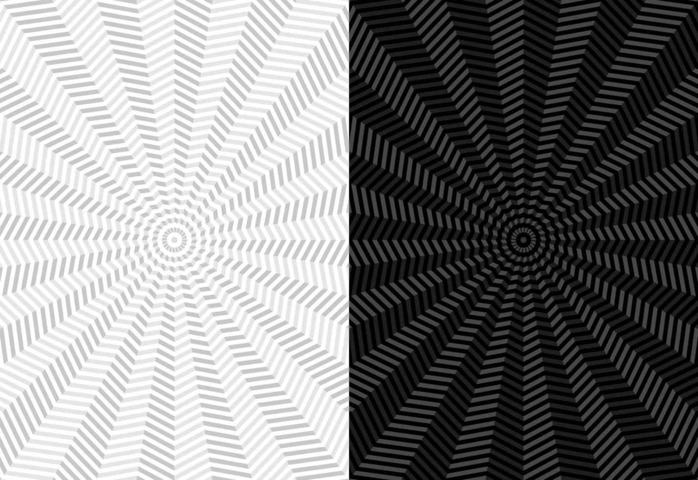 illusie abstract achtergrond wit grijs zwart vector