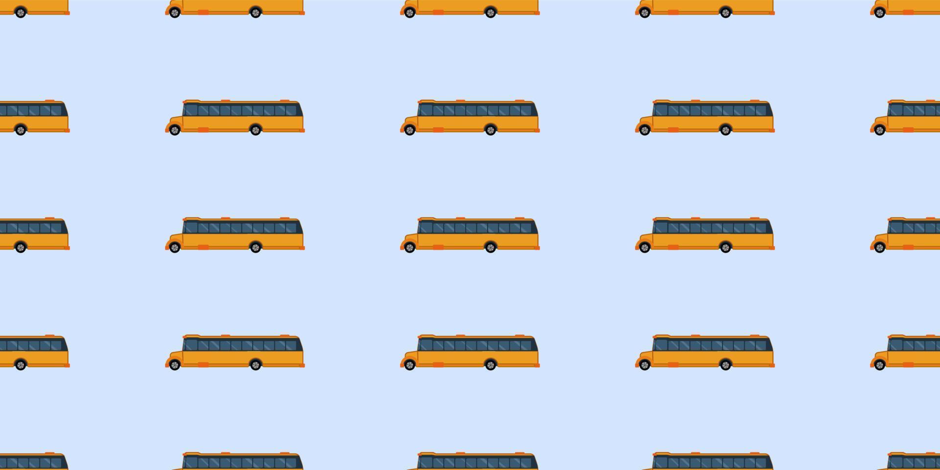 school- bus naadloos patroon vector. school- patroon achtergrond. vector